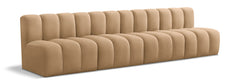 Arc - Velvet 4 Seats Modular Sofa