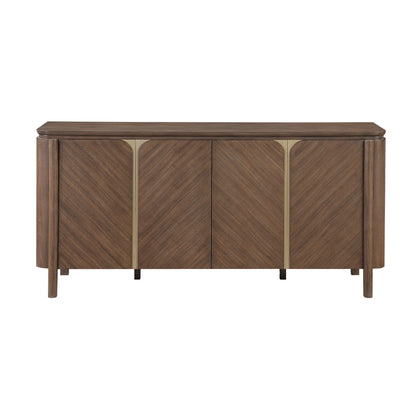 Ouida - Server - Brown / Gold