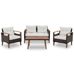 4 Piece Garden Furniture, Patio Seating Set