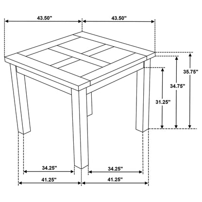 Cressley - Counter Height Dining Table - Light Oak