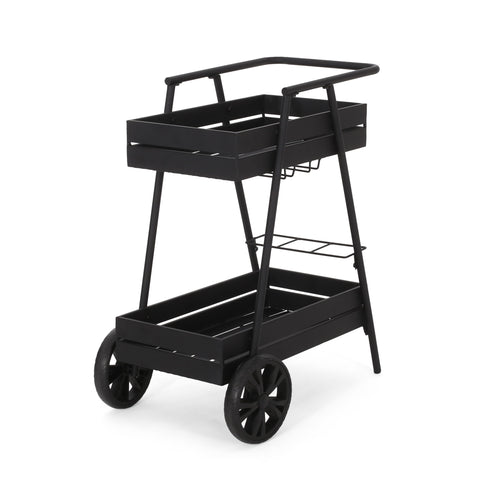 Industrial Bar Cart - Black