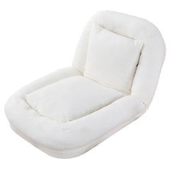 Contemporary Folding Sofa Chair With 5 Adjustable Positions For Gaming, Meditation, And Relaxation