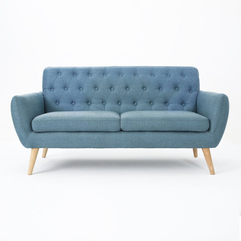 Mid - Century Tufted Loveseat