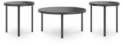 Dorylin - Occasional Table Set (Set of 3) - Black