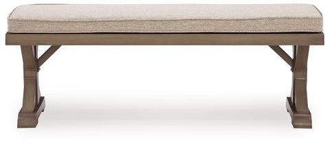Laguna Heights - Bench With Cushion - Beige