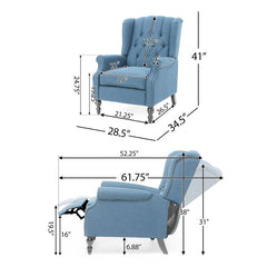 Tufted Arm Chair Recliner