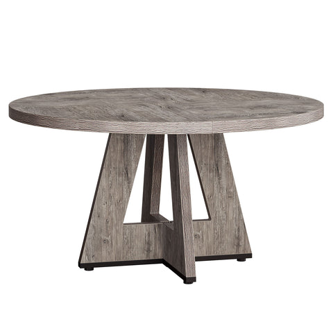 Round Dining Cross Base Kitchen Table