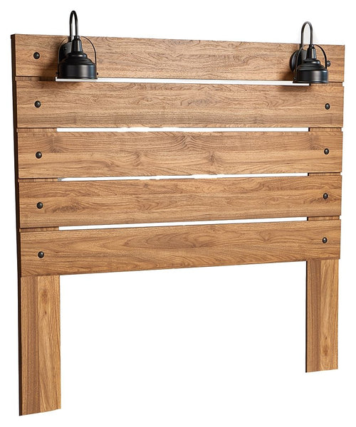 Pasklyn - Brown - Queen Panel Headboard