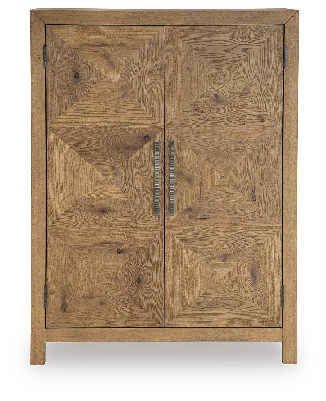 Clayburns - Bar Cabinet - Light Brown
