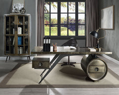 Brancaster - Writing Desk With USB Port - Bronze