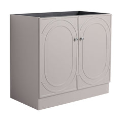 Modern Freestanding Bathroom Vanity With Soft Close Cabinet Doors
