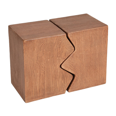 Rectangular Outdoor Indoor Accent Side Table (Set of 2)