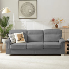3 Seater Elegant Stationary Sofa