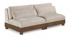 Turin - Fabric Upholstered Modular Sectional - Taupe