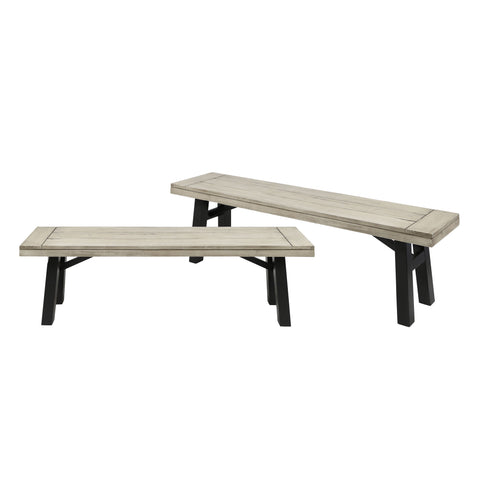 Bettina - Dining Set 3 Pieces - Gray