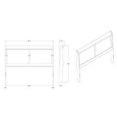 Charlston - 5 Piece Bedroom Set With LED Headboard