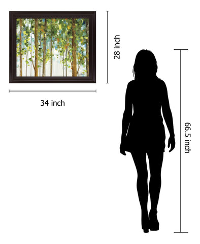 Serene Arbor - 28" x 34" Framed Wall Art