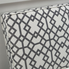 Contemporary Loveseat With Upholstered Fabric And Birch Wood Legs - Gray