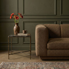 Valen - Marble And Iron Table