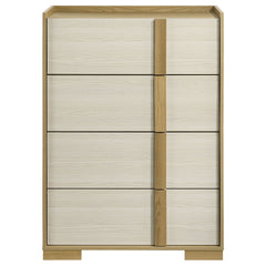 Lincoln - 4 Drawer Chest Of Drawers - Natural