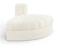 Rummi - Velvet Performance Fabric Upholstered Modular Chair