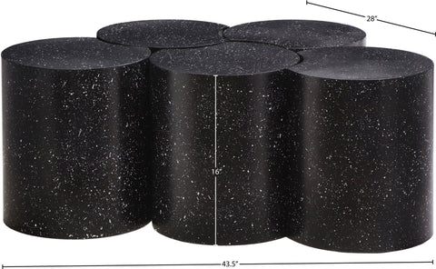 Dimple - 5 Piece Modular Coffee Table - Terazzo Finish