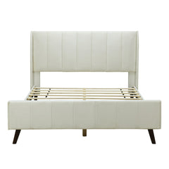 Upholstered Platform Bed Velvet
