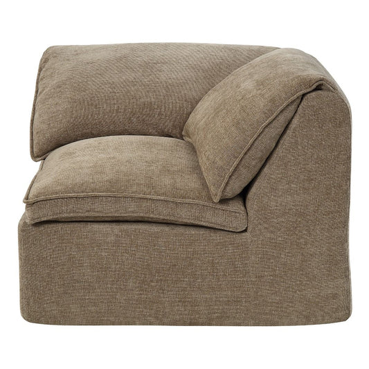 Almano - Modular Wedge - Light Brown Chenille