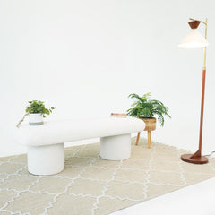 Randolph - Bench - Ivory