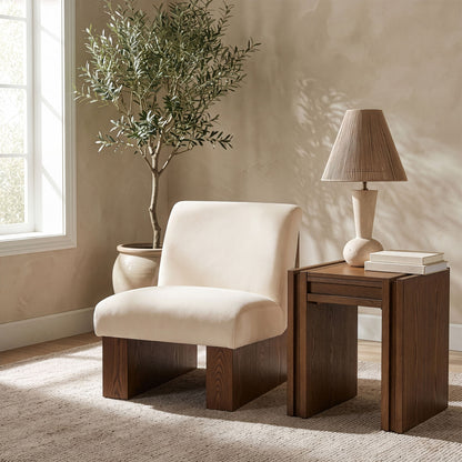 Vantage - Velvet Performance Fabric Upholstered Accent Chair
