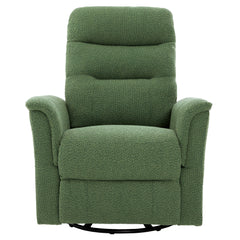 Manual Recliner Chair With 8 Point Massage And Swivel Function