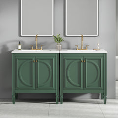 Bathroom Vanity With Sink With 2 Doors And Adjustable Shelf