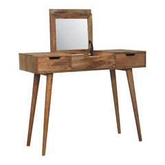 Foldable Mirror Dressing Table