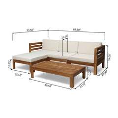 Cambridge - L Shape Sofa Set