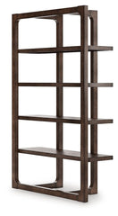 Breckington - Dark Brown - Bookcase