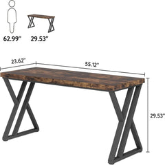 Writing Desk With Z-Shaped Legs