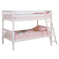 Homestead - Bunk Twin Over Twin Bed - White