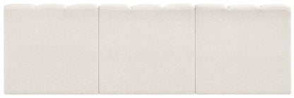 Arc - Boucle Fabric 3 Seats Modular Sofa