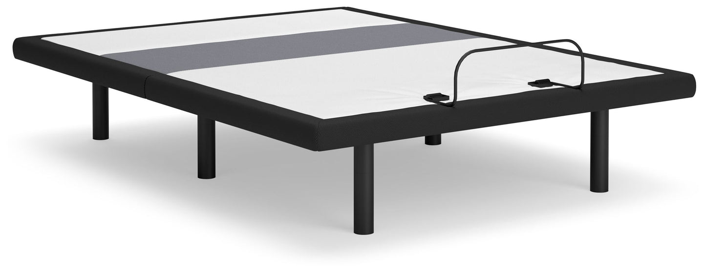 Best Base With Lumbar And Audio - Queen Adjustable Base - Black