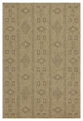Earth - 7'10" X 10'3" Indoor, Outdoor Area Rug - Natural, Mocha