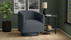 Contemporary Style Swivel Accent Chair