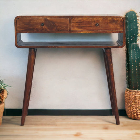 Sonata - Chestnut Console Table