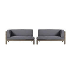 Brava - X Back Corner Bench