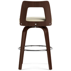 Ellison - Bentwood Upholstered Swivel Stool (Set of 2)