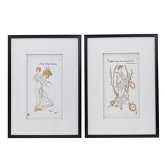 Wall Arts (Set of 2) - Black White