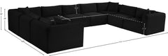 Shaggy - 9 Piece Modular U-Shaped Sectional
