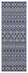 Sunshine - 5'3" X 7'3" Indoor & Outdoor Area Rug Polypropylene - Blue