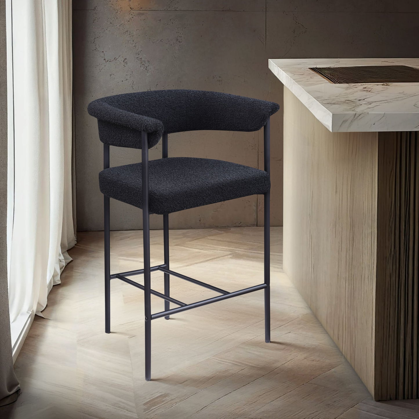 Malin - Boucle Counter Stool (Set of 2)