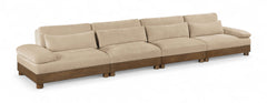 Turin - 4 Piece Fabric Upholstered Modular Sofa