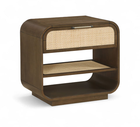 Windsor - Solid Wood Nightstand - Brown